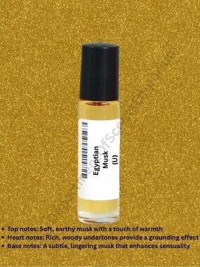 Egyptian Musk 1/3 oz Roll-On bottle Unisex Fragrance Ships Today